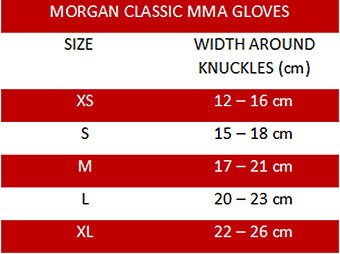 MOR_BO_002 MORGAN CLASSIC MMA GLOVES